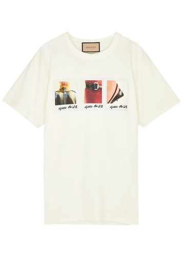 Printed Cotton T-shirt - - L (UK14 / L) - Gucci - Modalova