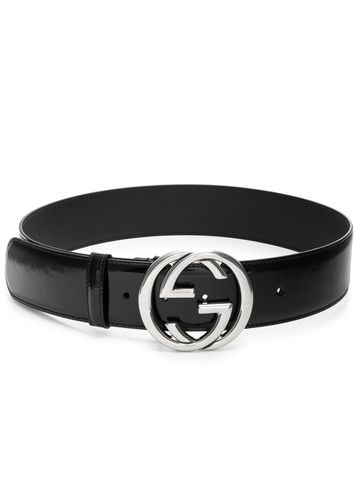 GG Patent Leather Belt - Gucci - Modalova