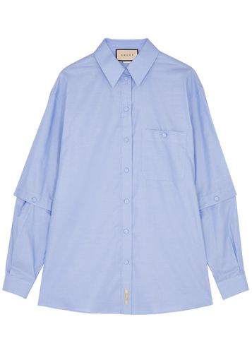 Cotton Oxford Shirt - - 44 (UK12 / M) - Gucci - Modalova