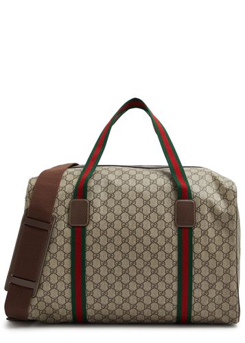 GG Supreme Monogrammed Holdall - Beige - Gucci - Modalova