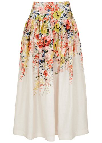 Alight Floral-print Linen Maxi Skirt - - 1 (UK 10 / S) - Zimmermann - Modalova