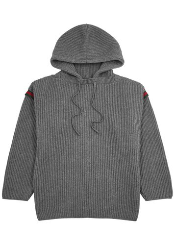 Hooded Wool-blend Sweatshirt - - M - Gucci - Modalova