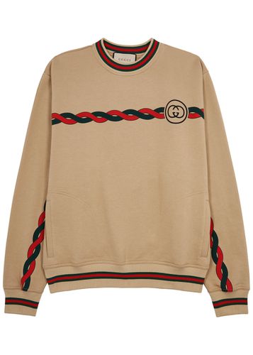Logo-print Cotton Sweatshirt - - L - Gucci - Modalova