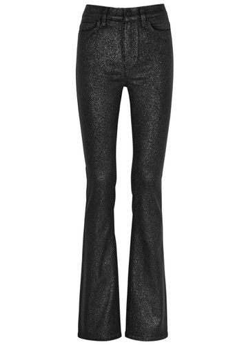 Manhattan Glittered Bootleg Jeans - - 30 (W30 / UK 12 / M) - Paige - Modalova