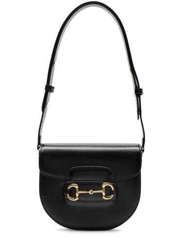 Horsebit 1955 Leather Saddle bag - Gucci - Modalova