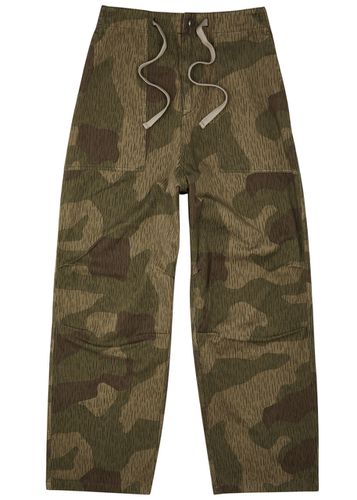 Moncler Palm Angels Camouflage Cotton Trousers - - 46 (UK46 / Xxxl) - Moncler Genius - Modalova