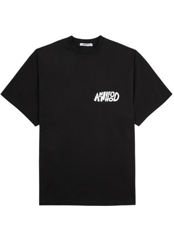 Jumble Logo-print Cotton T-shirt - Annie Hood - Modalova