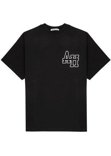 College Logo-print Cotton T-shirt - Annie Hood - Modalova