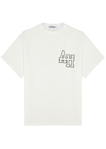 College Logo-print Cotton T-shirt - Annie Hood - Modalova