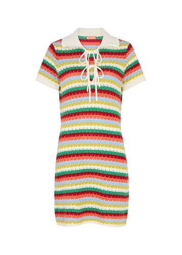 Ridley Striped Crochet-knit Mini Dress - - L (UK14 / L) - Kitri - Modalova