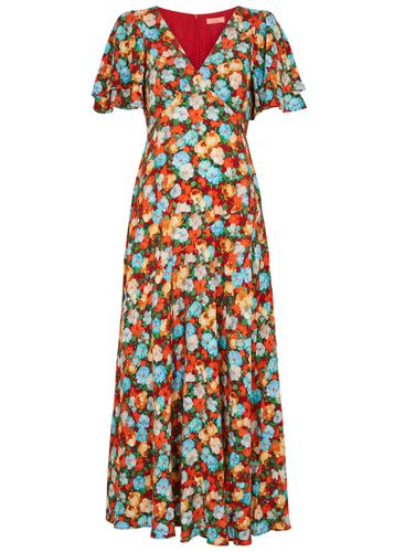 Tallulah Floral-print Midi Dress - - 8 (UK8 / S) - Kitri - Modalova