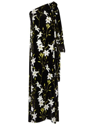 Nel Floral-print Velvet Maxi Dress - - 34 (UK6 / XS) - BERNADETTE - Modalova