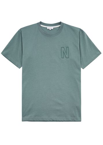 Simon Logo-embroidered Cotton T-shirt - Norse Projects - Modalova