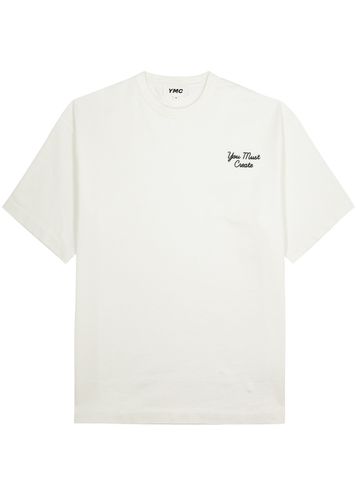 Triple Embroidered Cotton T-shirt - YMC - Modalova