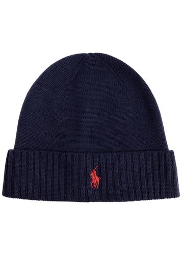 Logo-embroidered Wool Beanie - Polo ralph lauren - Modalova