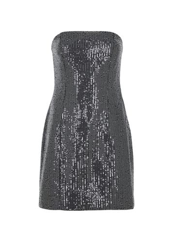Strapless Sequin-embellished Denim Mini Dress - - 34 (UK6 / XS) - ROTATE Birger Christensen - Modalova