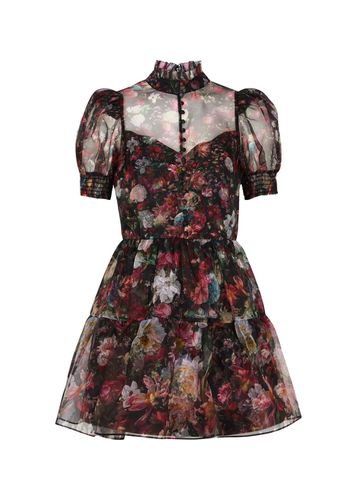 Vernita Floral-print Organza Mini Dress - - 0 (UK4 / Xxs) - Alice + Olivia - Modalova