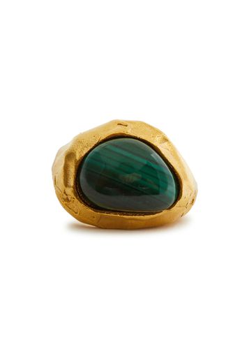 The Mountain Rising 24kt Gold-plated Ring - Alighieri - Modalova