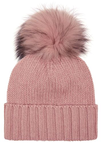 Pompom Cashmere Beanie - Inverni - Modalova