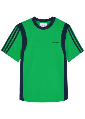 X Wales Bonner Logo-embroidered Jersey T-shirt - - L (UK14 / L) - Adidas X Wales Bonner - Modalova