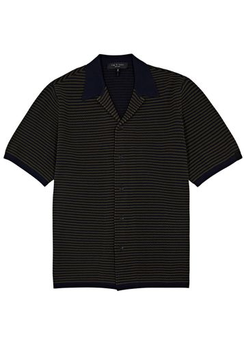 Rag & Bone Felix Stripe-intarsia Knitted Shirt - - L - rag&bone - Modalova