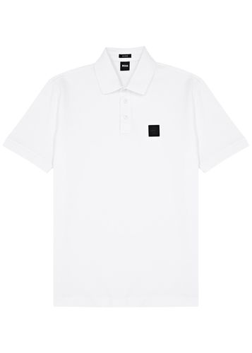 Logo Cotton Polo Shirt - - L - Boss - Modalova