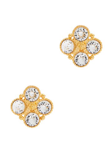 Crystal-embellished Stud Earrings - Kenneth Jay Lane - Modalova