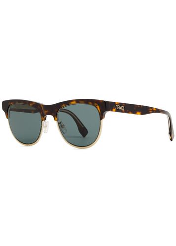 Fendi Clubmaster Sunglasses - Green - Fendi - Modalova