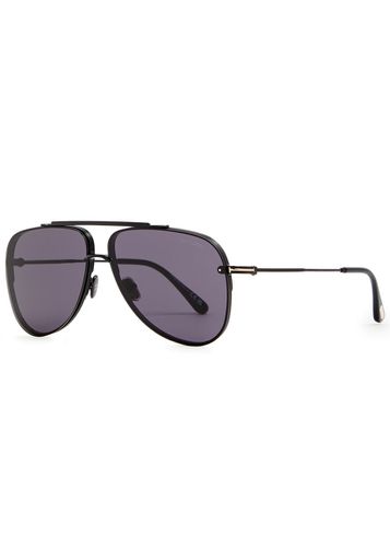 Leon Aviator-style Sunglasses - Tom ford - Modalova