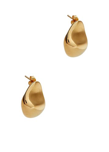 Luna Small 14kt -plated Drop Earrings - BY Pariah - Modalova