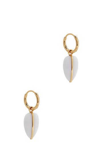 Pebble 14kt Gold Hoop Earrings - BY Pariah - Modalova