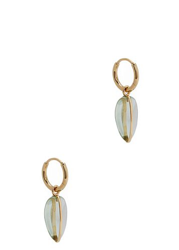 Pebble 14kt Gold Hoop Earrings - BY Pariah - Modalova