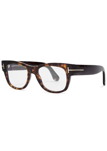 Soft Square-frame Optical Glasses - Tom ford - Modalova