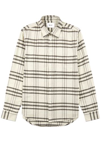 New Arne Checked Cotton Shirt - - L - NN07 - Modalova