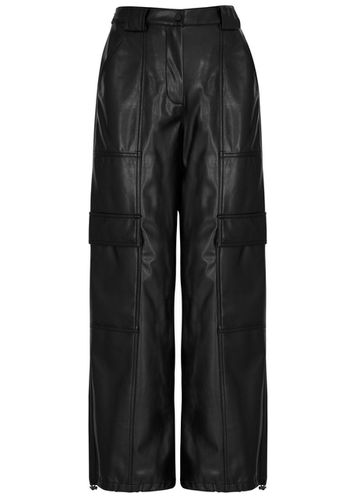 Wide-leg Vegan Leather Cargo Trousers - - 4 (UK8 / S) - Jonathan Simkhai - Modalova