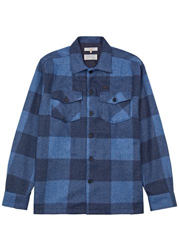 Vincent Checked Wool-blend Overshirt - - XL - Nudie jeans - Modalova
