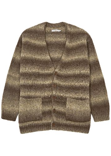 Kent Striped Wool-blend Cardigan - - M - Nudie jeans - Modalova