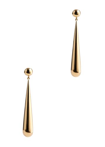 The Louise 18kt -plated Drop Earrings - LIE STUDIO - Modalova
