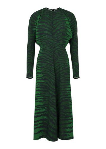 Tiger-print Panelled Midi Dress - - 6 (UK6 / XS) - Victoria Beckham - Modalova