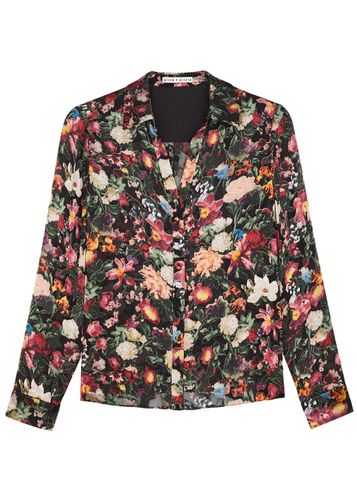 Eloise Floral-print Chiffon Shirt - - XL (UK16 / XL) - Alice + Olivia - Modalova