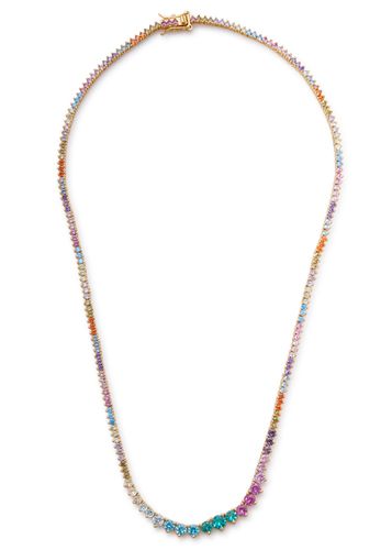 Candy Rivière Crystal-embellished Necklace - FALLON - Modalova