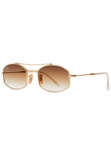 Narrow Aviator-style Sunglasses - Ray-ban - Modalova
