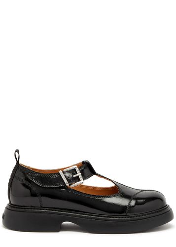 Patent Leather Mary Jane Shoes - - 37 (IT37 / UK4) - Ganni - Modalova