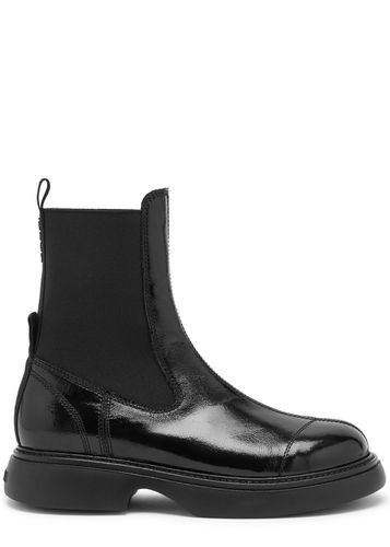 Patent Leather Chelsea Boots - - 38 (IT38 / UK5) - Ganni - Modalova