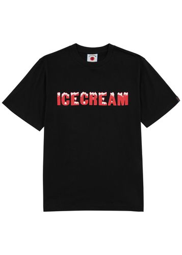 Drippy Logo-print Cotton T-shirt - ICE CREAM - Modalova