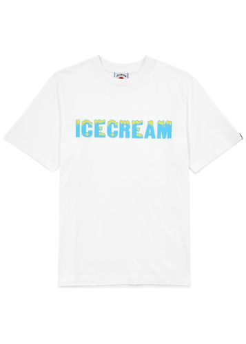 Drippy Logo-print Cotton T-shirt - ICE CREAM - Modalova