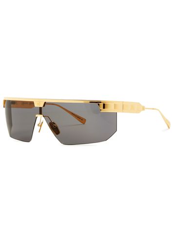 Major Wrap-around Sunglasses - Balmain Eyewear - Modalova