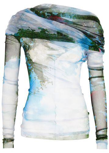 Lucid Veiled Printed Silk top - - 8 (UK8 / S) - Christopher Esber - Modalova