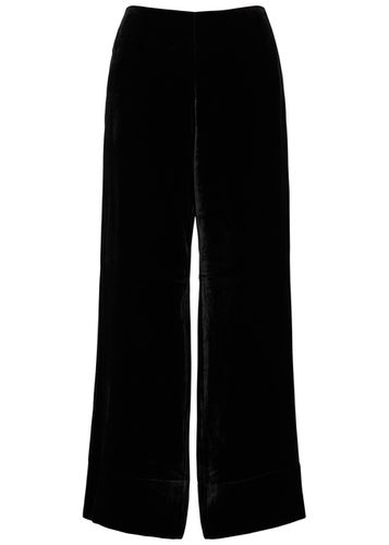 Totême Wide-leg Velvet Trousers - - 38 (UK10 / S) - TOTÊME - Modalova