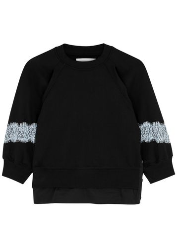 Lantern Lace-panelled Cotton Sweatshirt - - S (UK8-10 / S) - 3.1 Phillip Lim - Modalova